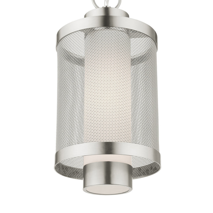 Livex Lighting 20685-91  Nottingham Outdoor Brushed Nickel