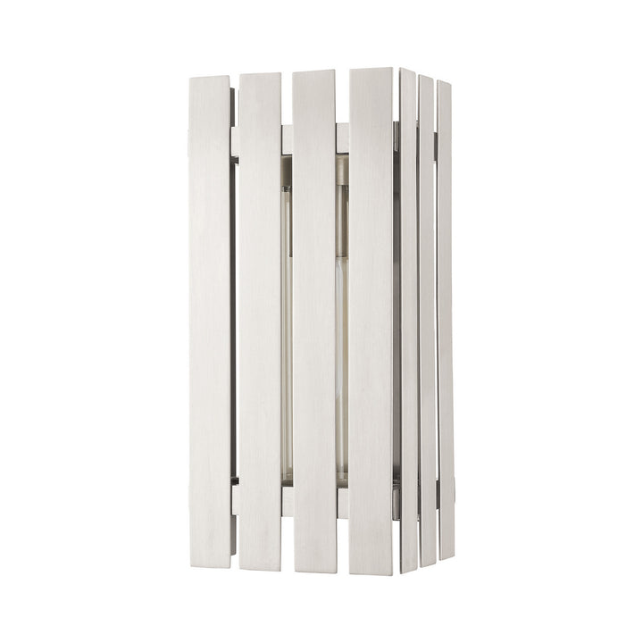 Livex Lighting 20752-91  Greenwich Outdoor Brushed Nickel