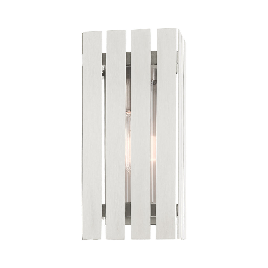 Livex Lighting 20752-91  Greenwich Outdoor Brushed Nickel