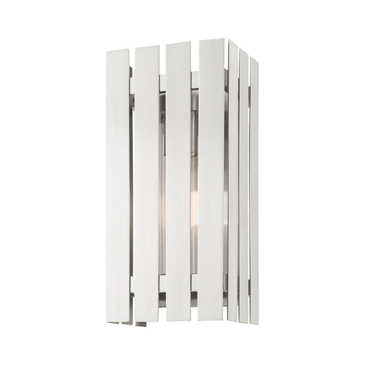 Livex Lighting 20752-91  Greenwich Outdoor Brushed Nickel