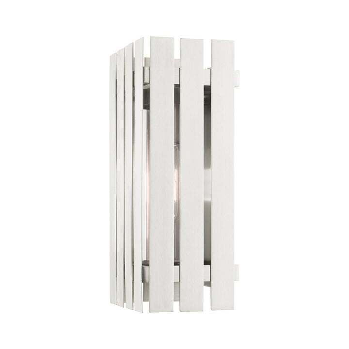 Livex Lighting 20752-91  Greenwich Outdoor Brushed Nickel