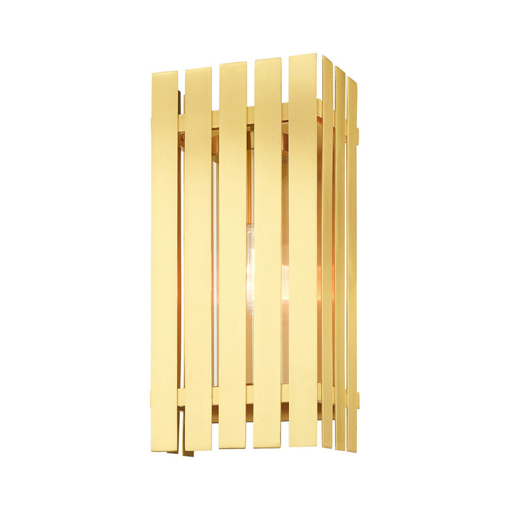 Livex Greenwich 20753-12 Wall Sconce Light - Satin Brass