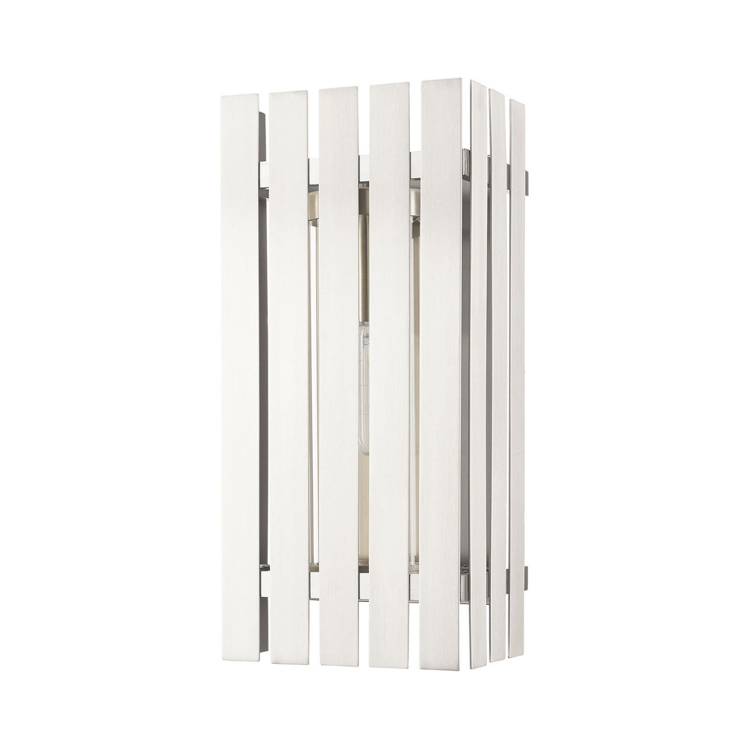 Livex Greenwich 20753-91 Wall Sconce Light - Brushed Nickel