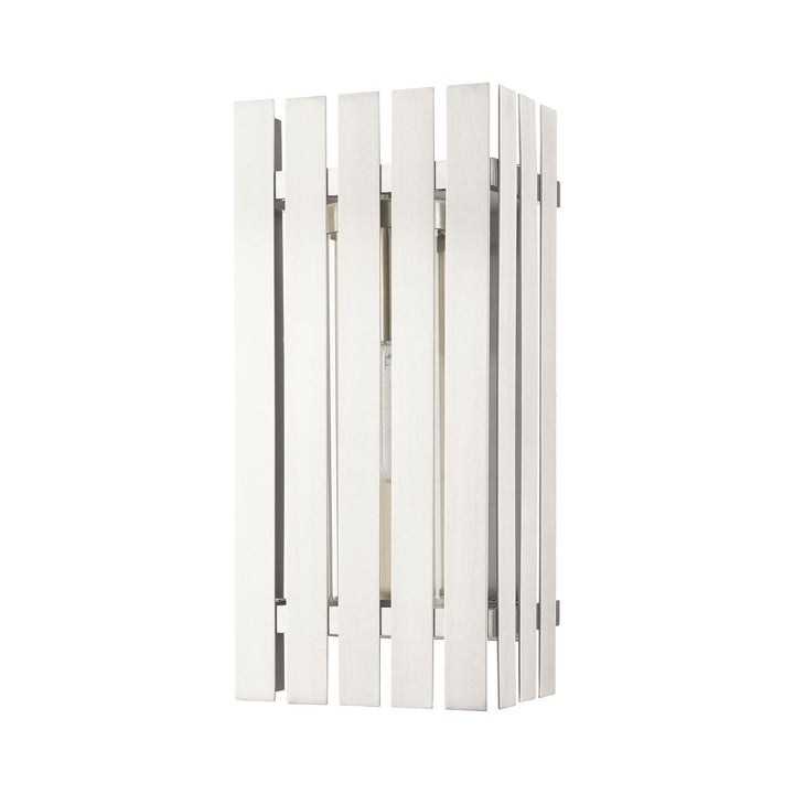 Livex Greenwich 20753-91 Wall Sconce Light - Brushed Nickel
