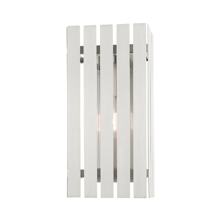 Livex Greenwich 20753-91 Wall Sconce Light - Brushed Nickel