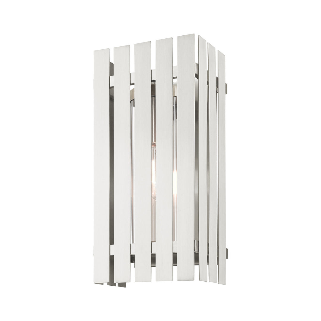 Livex Greenwich 20753-91 Wall Sconce Light - Brushed Nickel