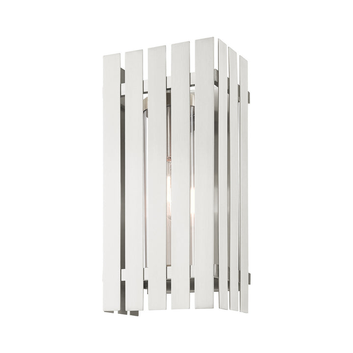 Livex Greenwich 20753-91 Wall Sconce Light - Brushed Nickel
