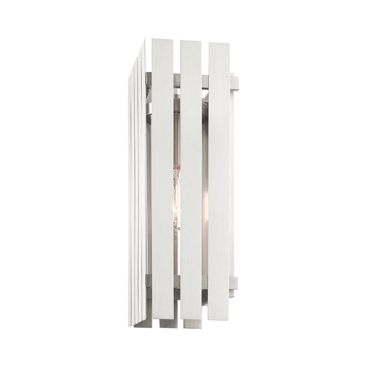 Livex Greenwich 20753-91 Wall Sconce Light - Brushed Nickel