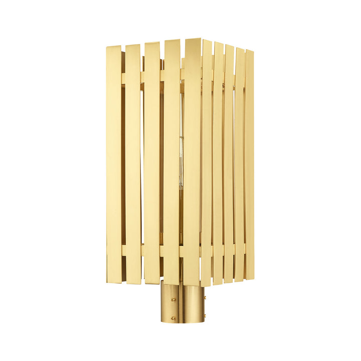 Livex Lighting 20756-12  Greenwich Outdoor Satin Brass