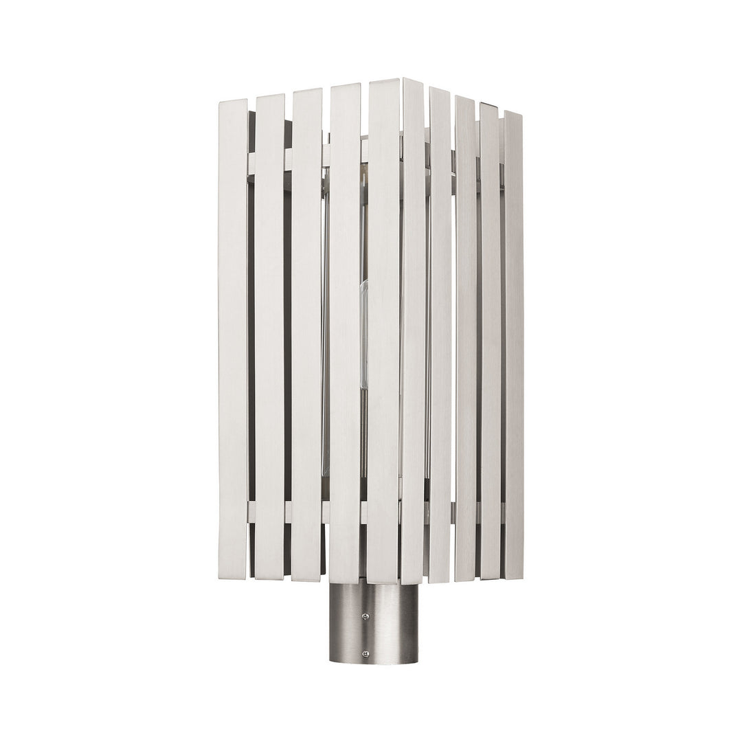 Livex Lighting 20756-91  Greenwich Outdoor Brushed Nickel