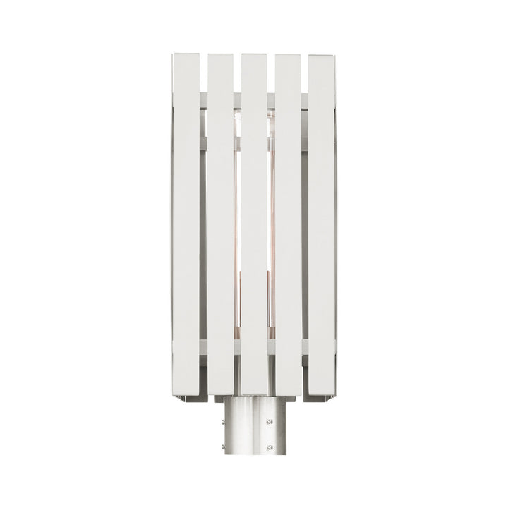 Livex Lighting 20756-91  Greenwich Outdoor Brushed Nickel