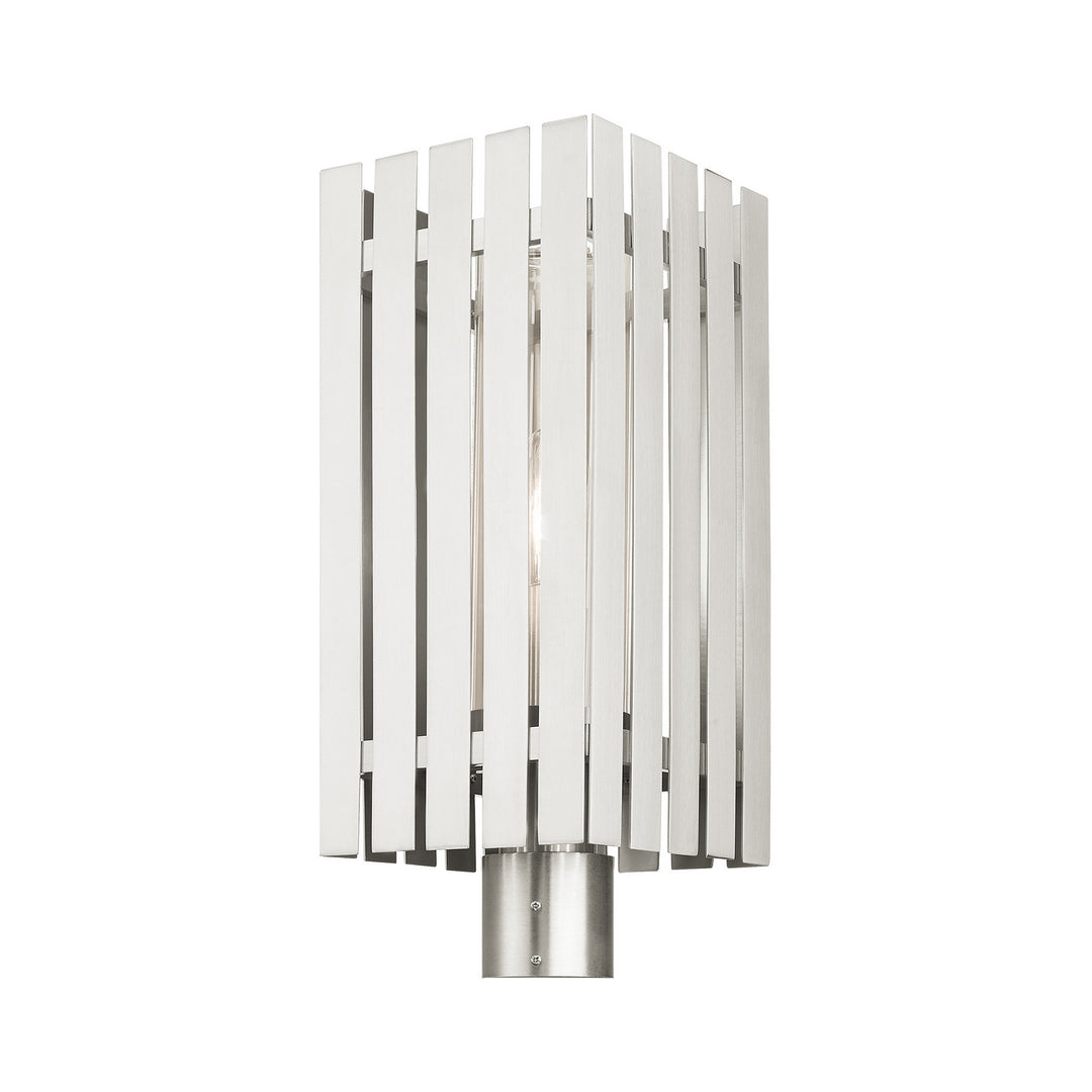 Livex Lighting 20756-91  Greenwich Outdoor Brushed Nickel