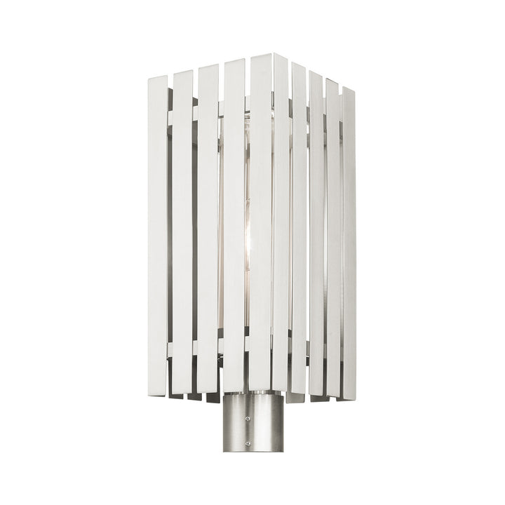 Livex Lighting 20756-91  Greenwich Outdoor Brushed Nickel