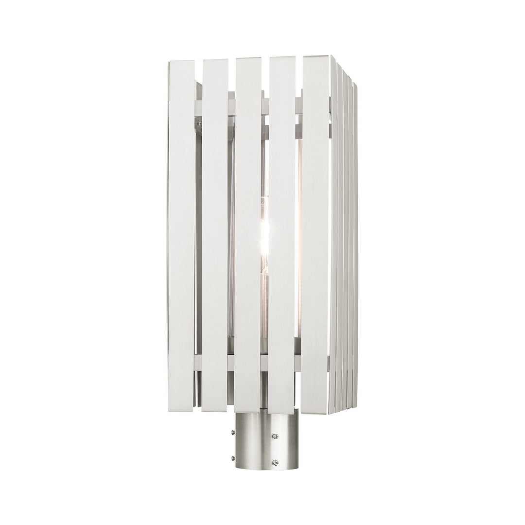 Livex Lighting 20756-91  Greenwich Outdoor Brushed Nickel
