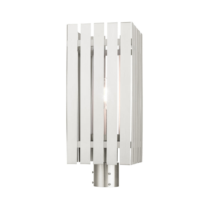 Livex Lighting 20756-91  Greenwich Outdoor Brushed Nickel