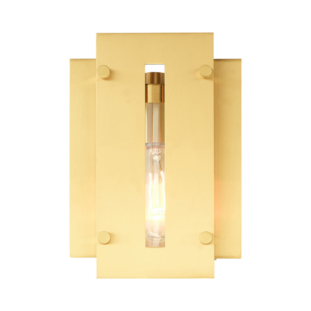 Livex Lighting 21771-12 Modern Utrecht Outdoor Satin Brass