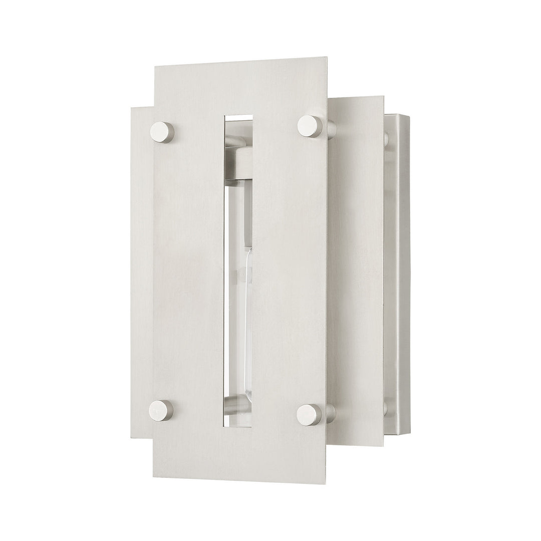 Livex Lighting 21771-91 Modern Utrecht Outdoor Brushed Nickel