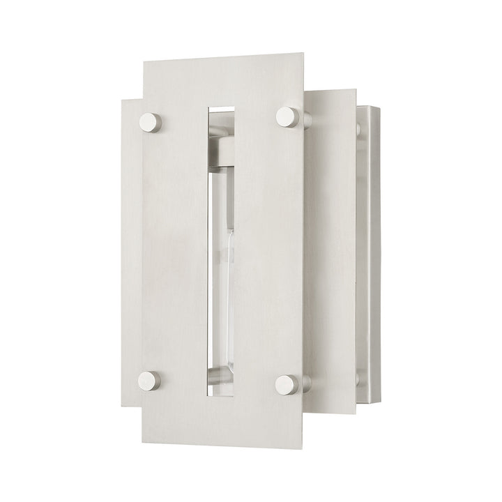 Livex Lighting 21771-91 Modern Utrecht Outdoor Brushed Nickel