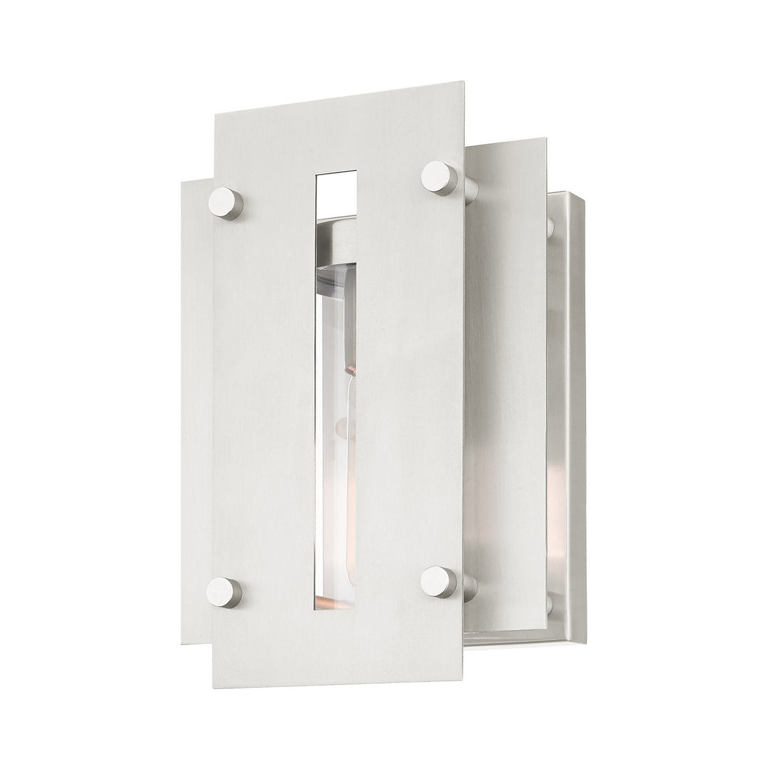 Livex Lighting 21771-91 Modern Utrecht Outdoor Brushed Nickel