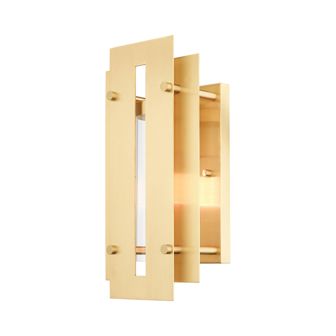 Livex Lighting 21772-12 Modern Utrecht Outdoor Satin Brass