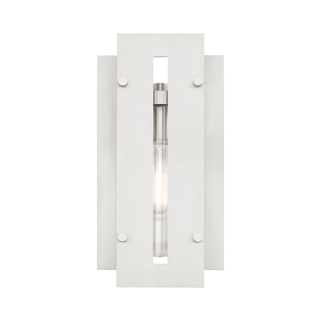 Livex Lighting 21772-91 Modern Utrecht Outdoor Brushed Nickels