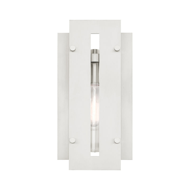 Livex Lighting 21772-91 Modern Utrecht Outdoor Brushed Nickels