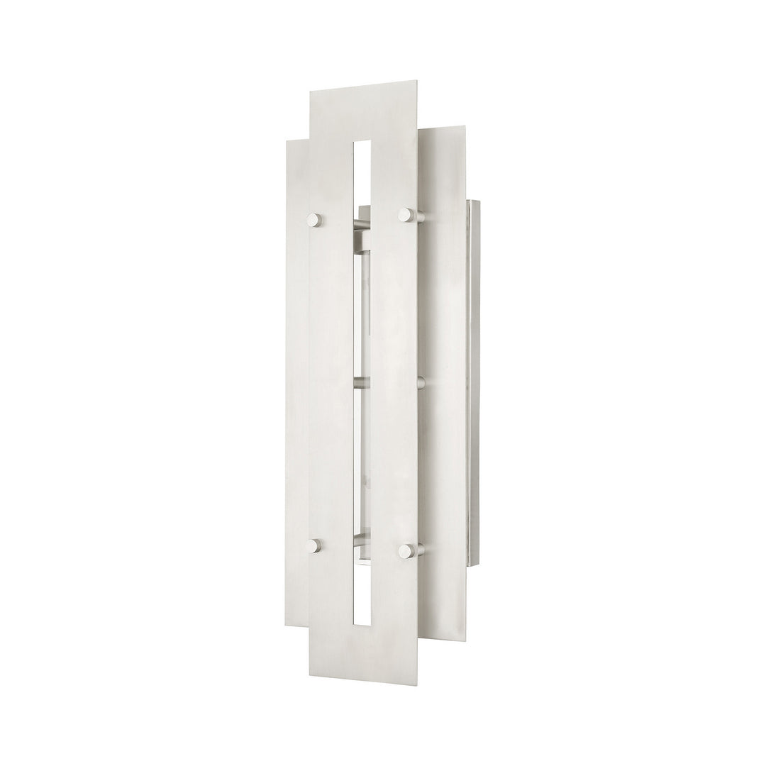 Livex Lighting 21773-91 Modern Utrecht Outdoor Brushed Nickel