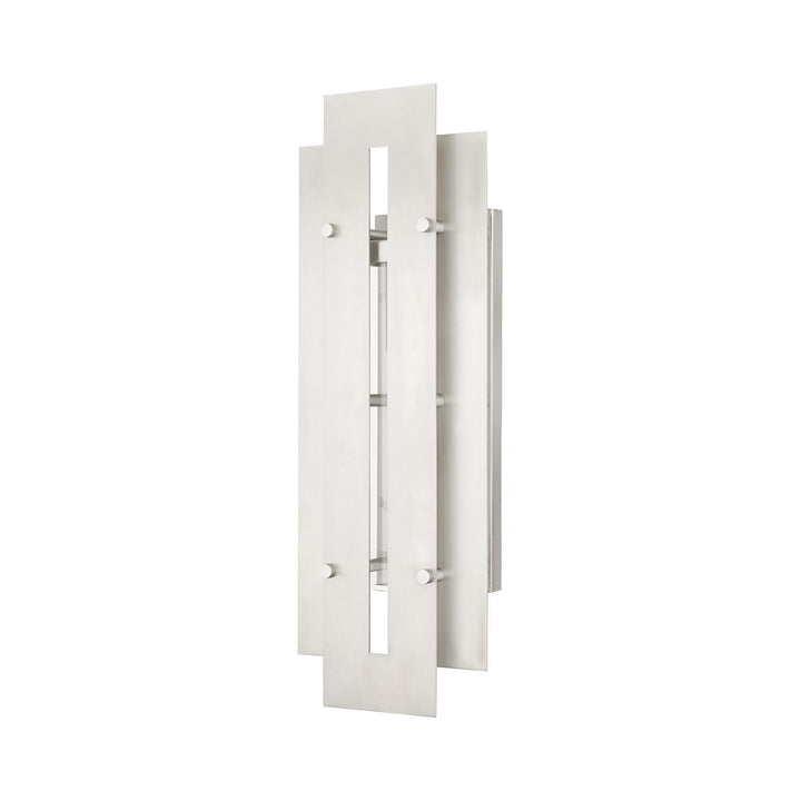 Livex Lighting 21773-91 Modern Utrecht Outdoor Brushed Nickel