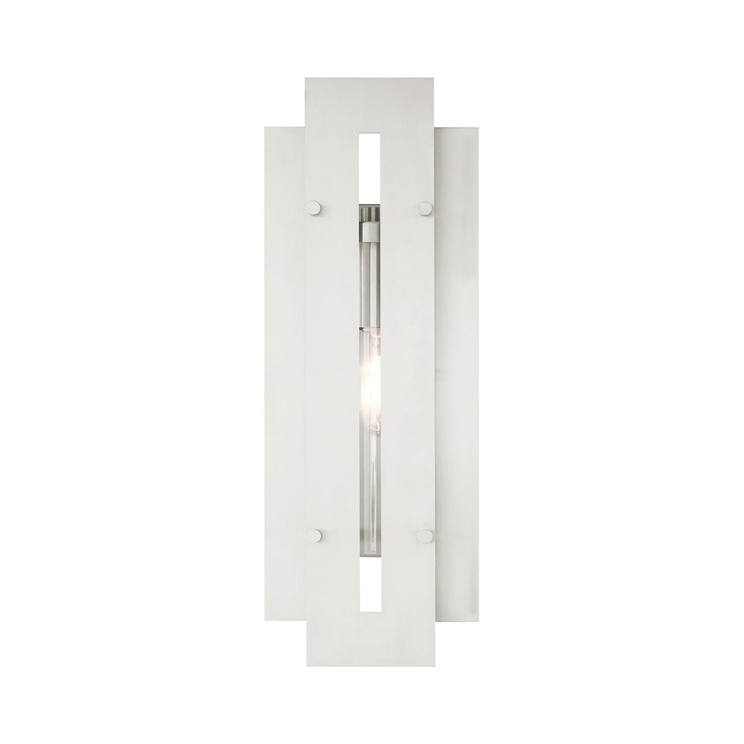 Livex Lighting 21773-91 Modern Utrecht Outdoor Brushed Nickel