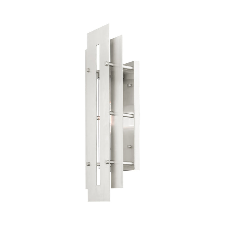 Livex Lighting 21773-91 Modern Utrecht Outdoor Brushed Nickel
