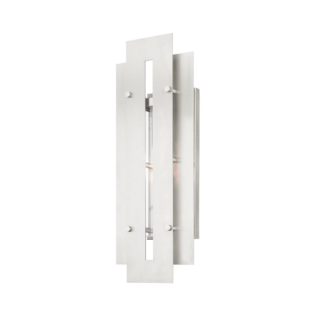 Livex Lighting 21773-91 Modern Utrecht Outdoor Brushed Nickel
