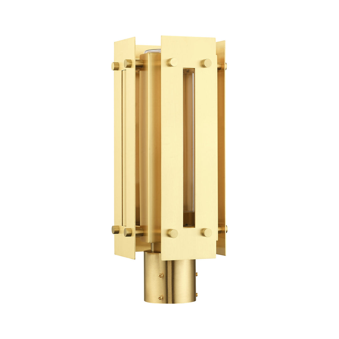 Livex Lighting 21774-12 Modern Utrecht Outdoor Satin Brass