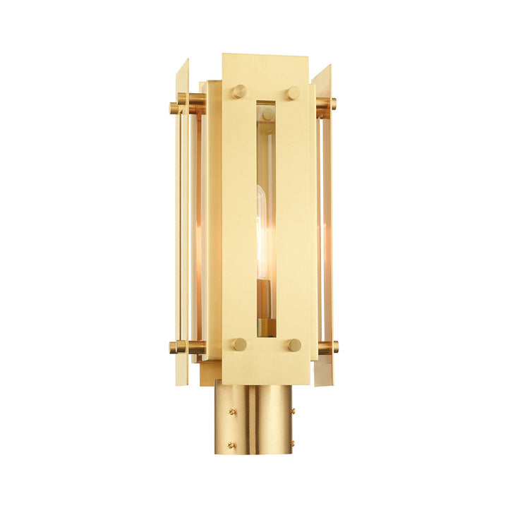 Livex Lighting 21774-12 Modern Utrecht Outdoor Satin Brass