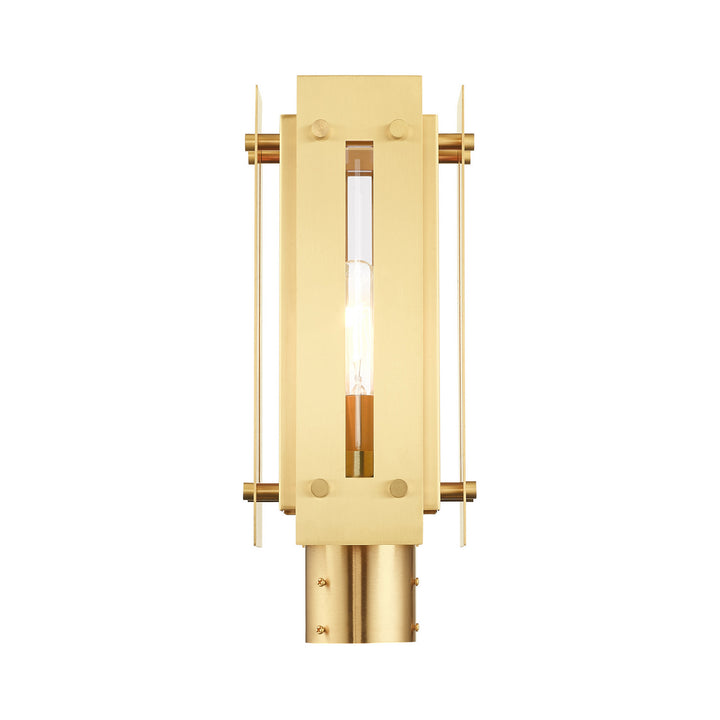 Livex Lighting 21774-12 Modern Utrecht Outdoor Satin Brass