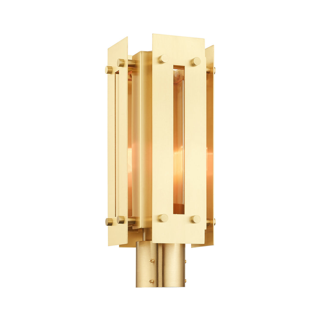 Livex Lighting 21774-12 Modern Utrecht Outdoor Satin Brass