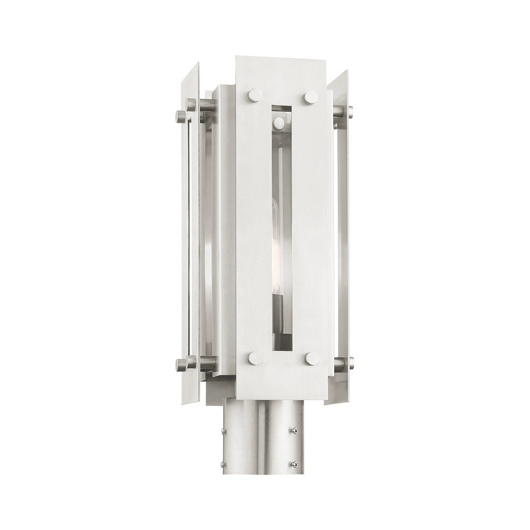 Livex Lighting 21774-91 Modern Utrecht Outdoor Brushed Nickel
