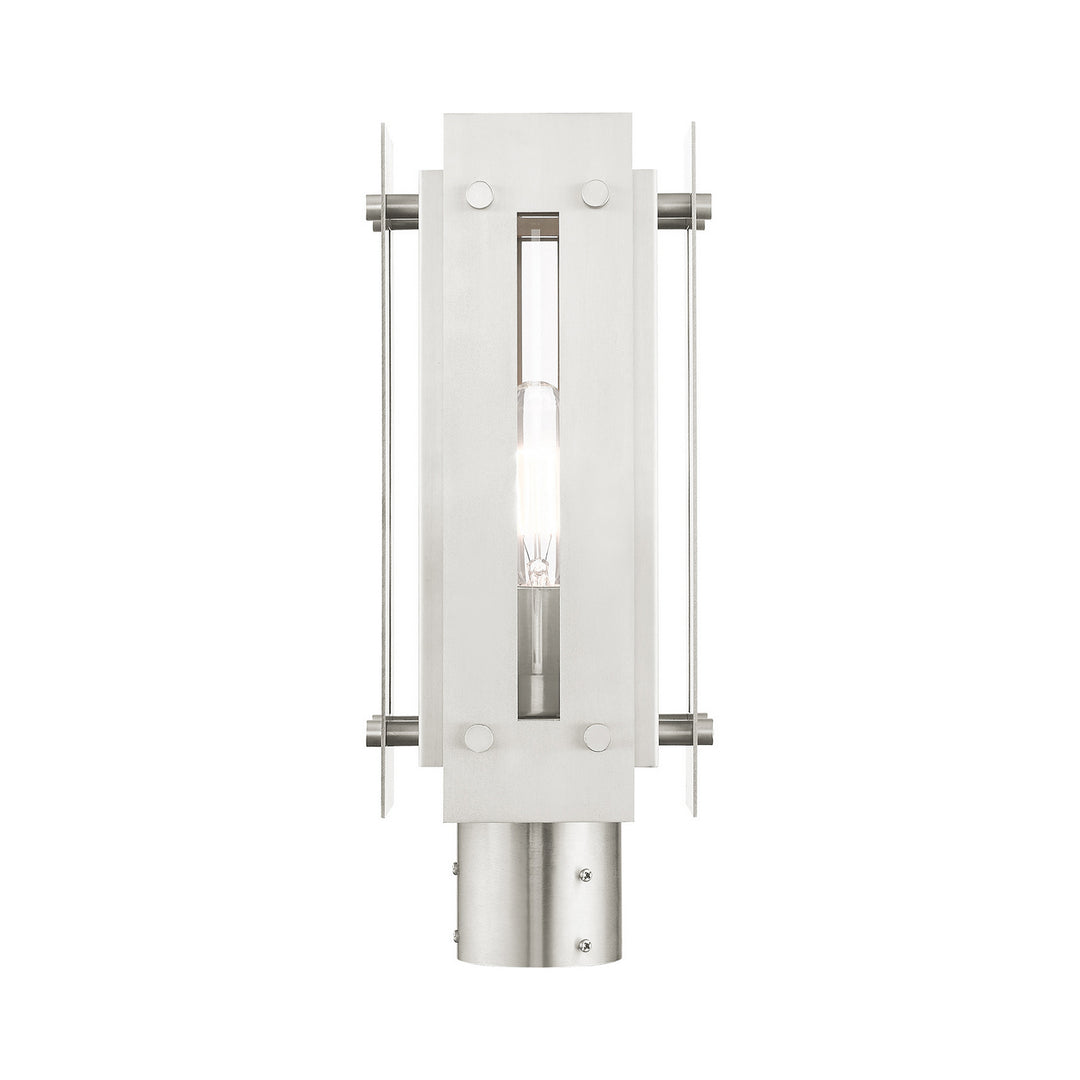 Livex Lighting 21774-91 Modern Utrecht Outdoor Brushed Nickel