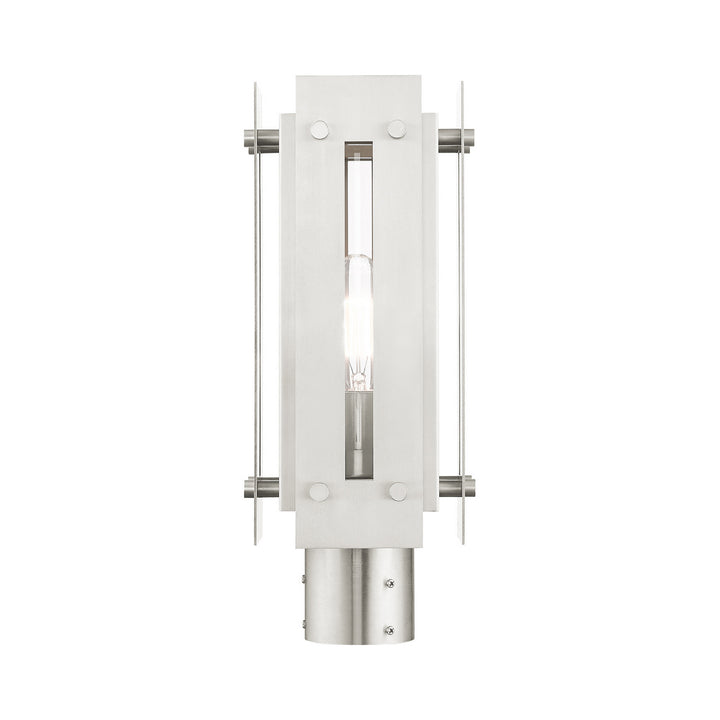 Livex Lighting 21774-91 Modern Utrecht Outdoor Brushed Nickel