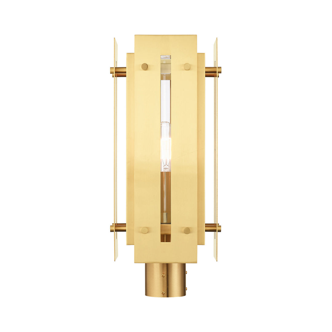 Livex Lighting 21776-12 Modern Utrecht Outdoor Satin Brass