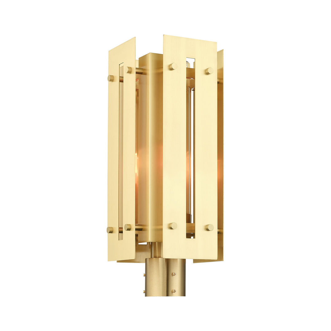 Livex Lighting 21776-12 Modern Utrecht Outdoor Satin Brass