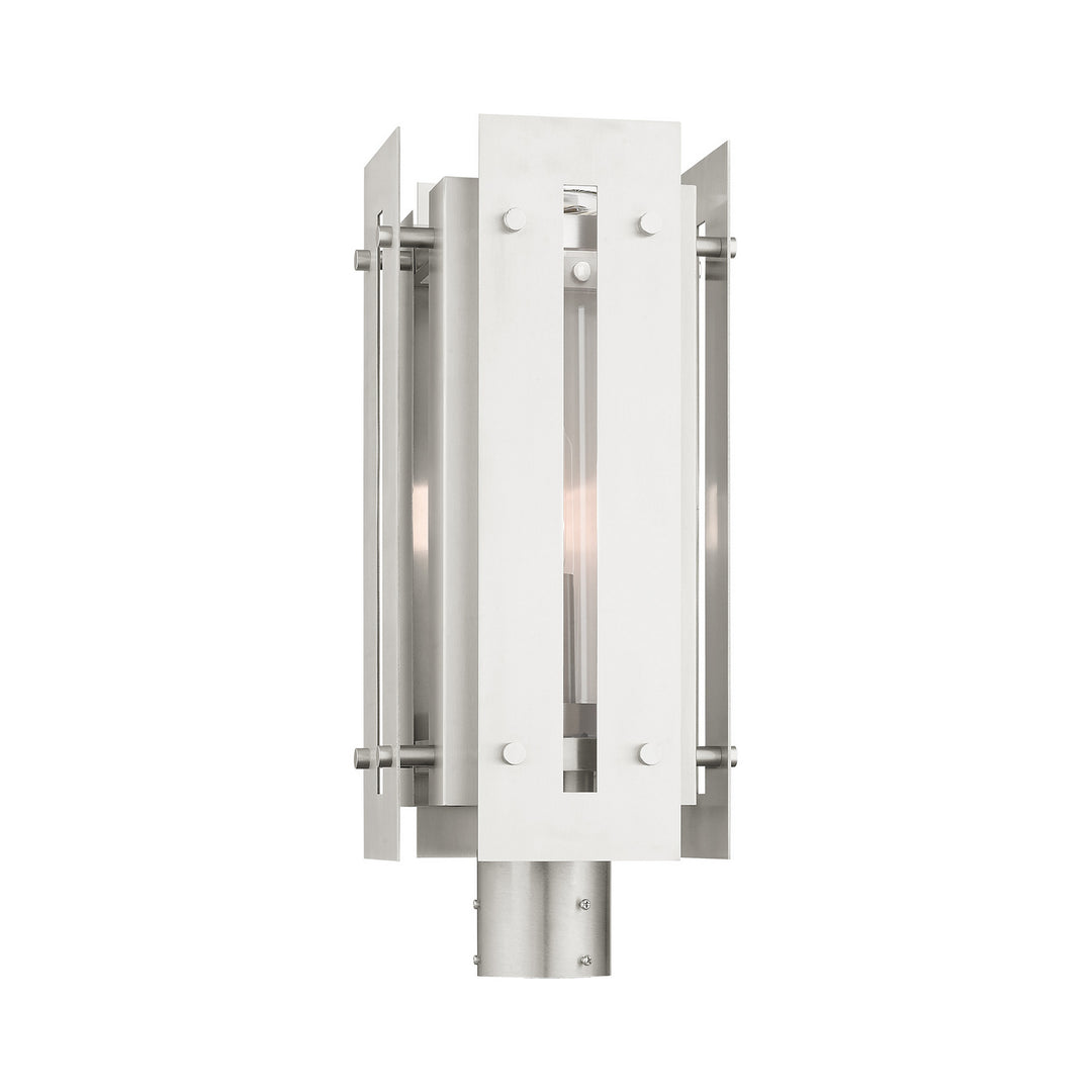 Livex Lighting 21776-91 Modern Utrecht Outdoor Brushed Nickel