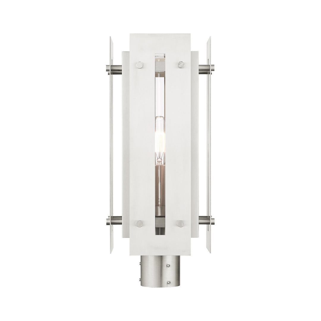 Livex Lighting 21776-91 Modern Utrecht Outdoor Brushed Nickel