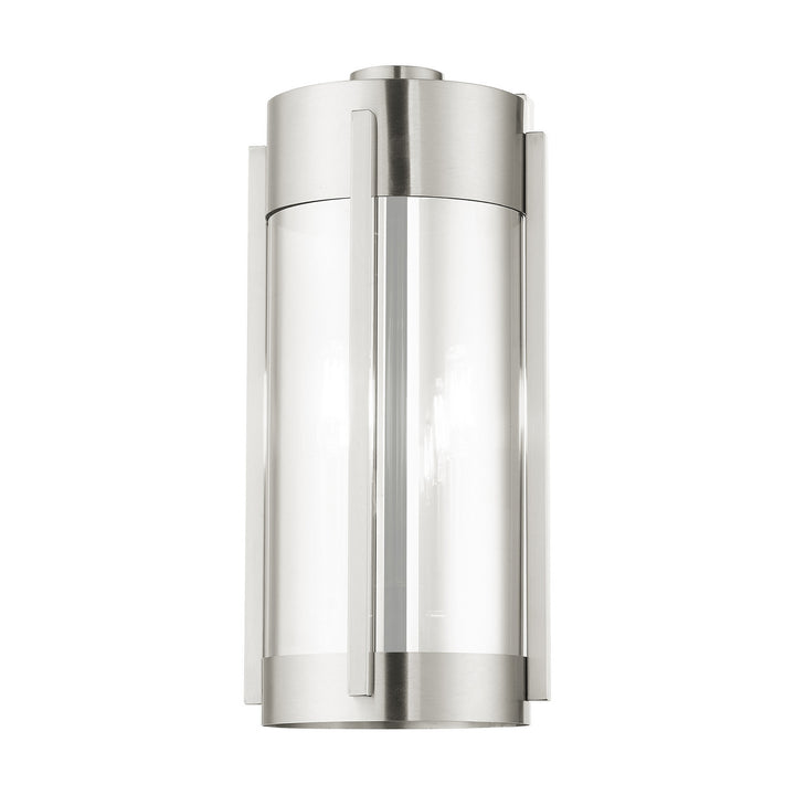 Livex Lighting 22382-91 Modern Sheridan Outdoor Brushed Nickel
