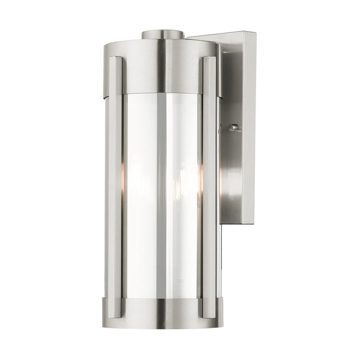 Livex Lighting 22382-91 Modern Sheridan Outdoor Brushed Nickel