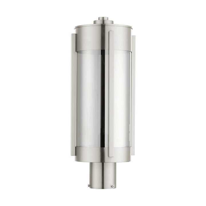 Livex Lighting 22386-91 Modern Sheridan Outdoor Brushed Nickel