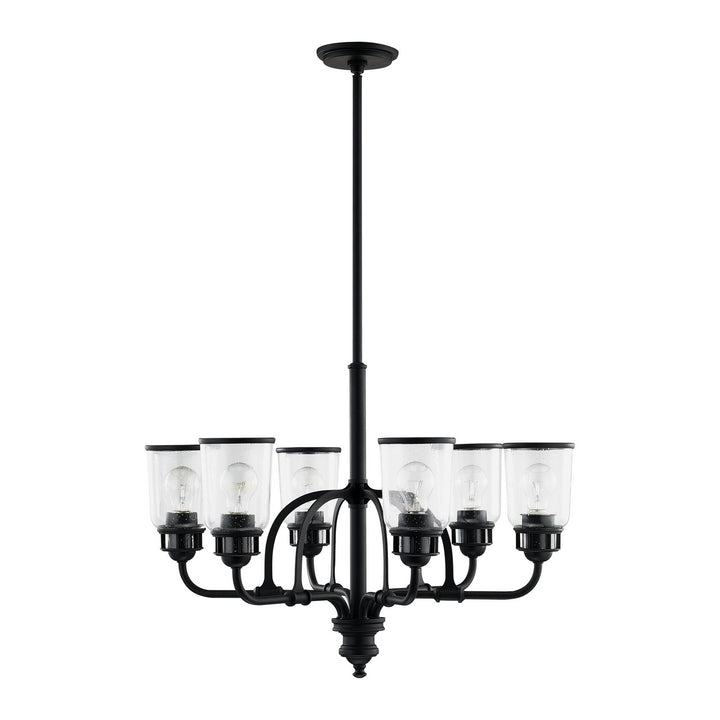 Livex Lawrenceville 40026-04 Chandelier Light - Black