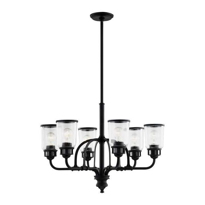 Livex Lawrenceville 40026-04 Chandelier Light - Black