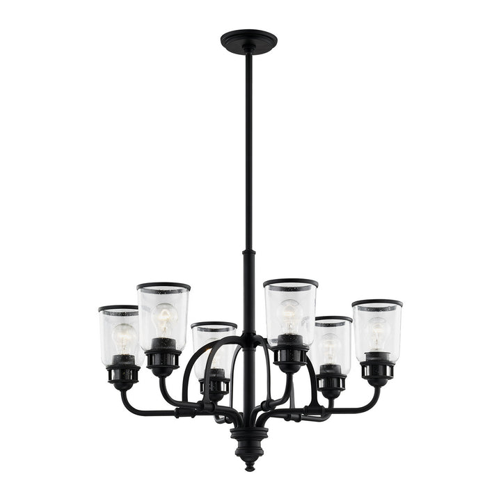 Livex Lawrenceville 40026-04 Chandelier Light - Black