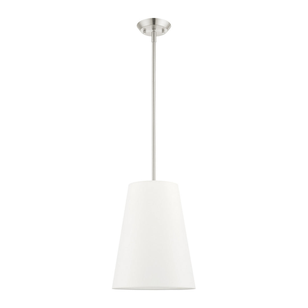 Livex Prato 40567-91 Pendant Light - Brushed Nickel