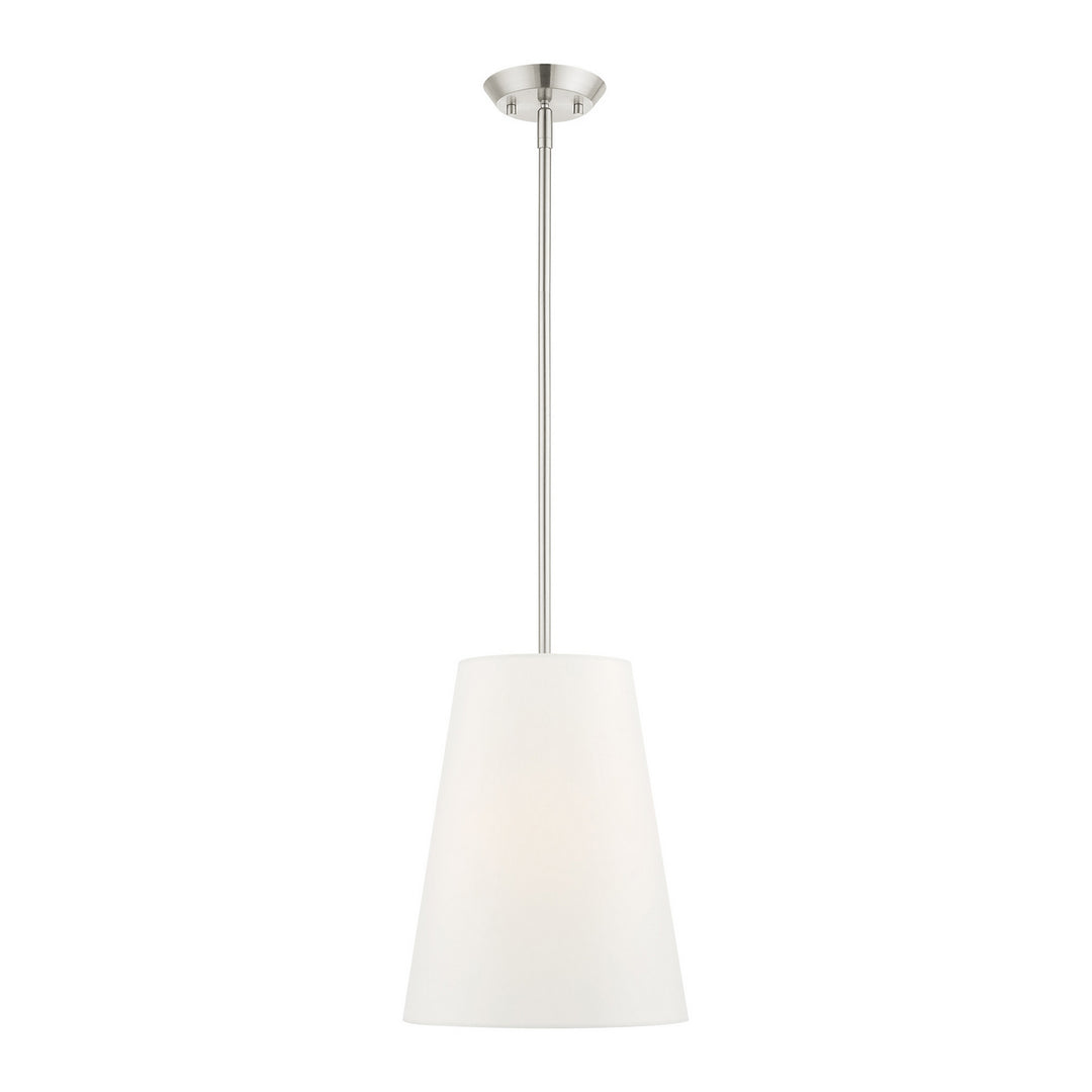 Livex Prato 40567-91 Pendant Light - Brushed Nickel